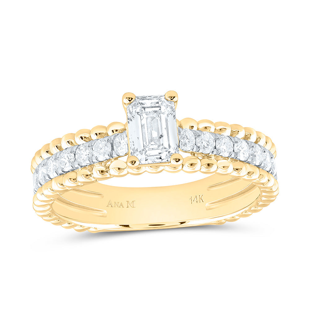 3/4CTW-NAT DIA ANA M 1/3CTW-CEM FASHION BAND Daisy Joyeria