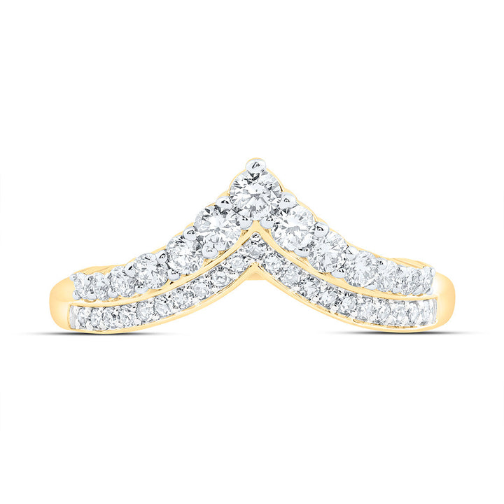 1/2CTW-NAT DIA NK FASHION RING Daisy Joyeria