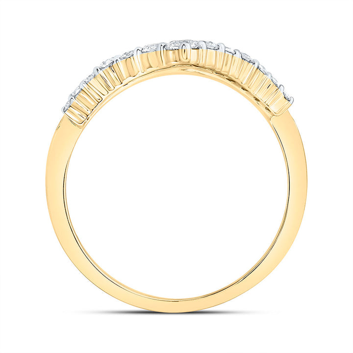 1/2CTW-NAT DIA NK FASHION RING Daisy Joyeria