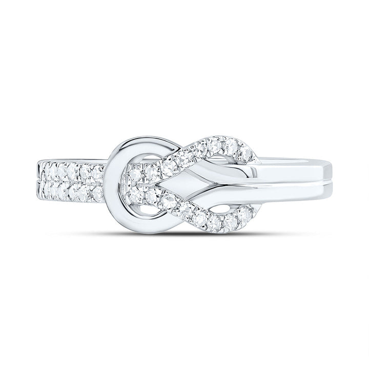 1/5CTW-NAT DIA NK FASHION RING Daisy Joyeria