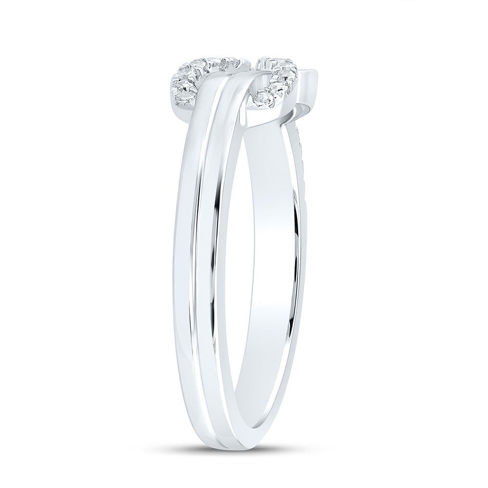 1/5CTW-NAT DIA NK FASHION RING Daisy Joyeria