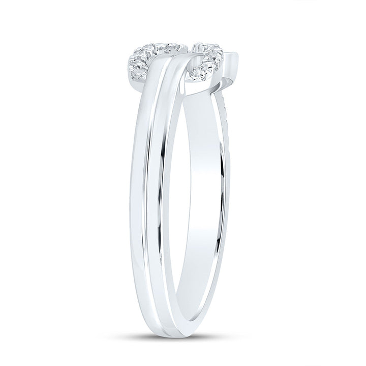 1/5CTW-NAT DIA NK FASHION RING Daisy Joyeria
