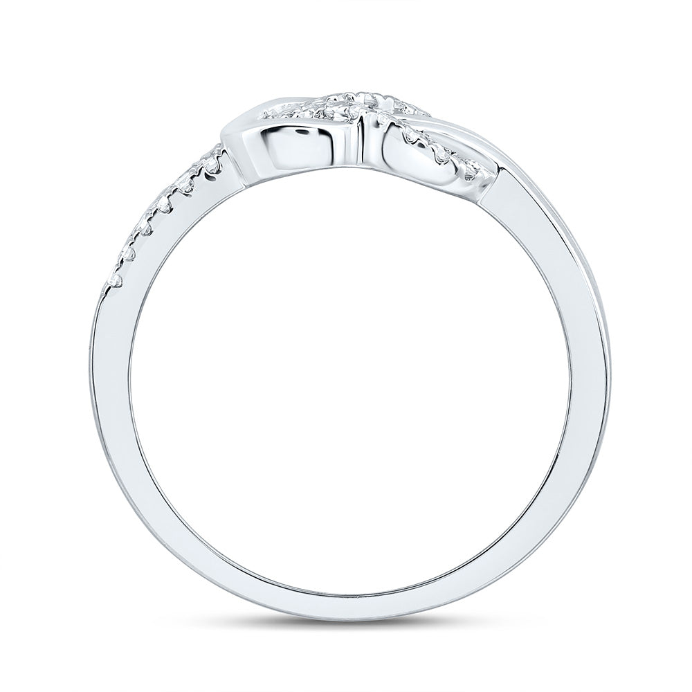 1/5CTW-NAT DIA NK FASHION RING Daisy Joyeria