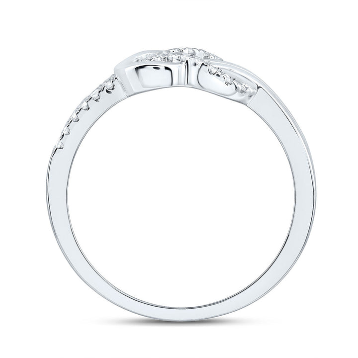 1/5CTW-NAT DIA NK FASHION RING Daisy Joyeria