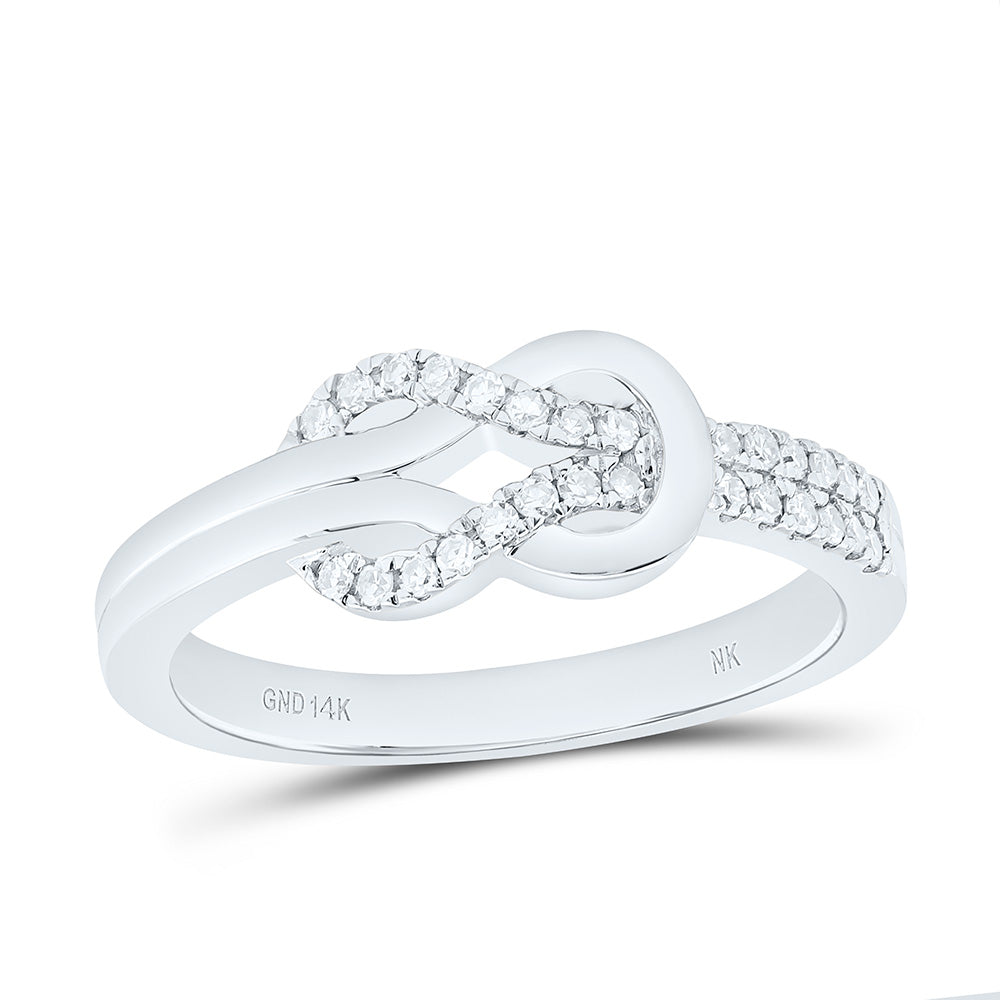 1/5CTW-NAT DIA NK FASHION RING Daisy Joyeria