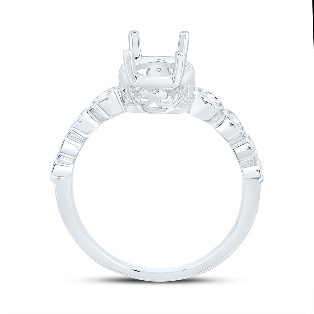 1/3CTW-NAT DIA ANA M 2 CTW-COV SEMI-MOUNT BRIDAL RING Daisy Joyeria