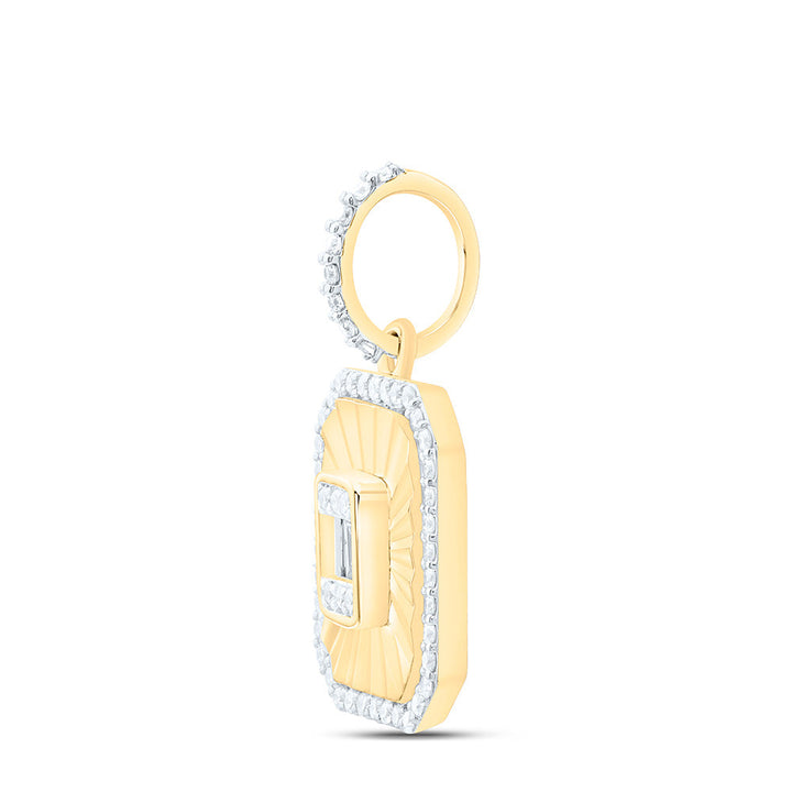 1/3CTW-NAT DIA CN FASHION EMERALD PENDANT Daisy Joyeria