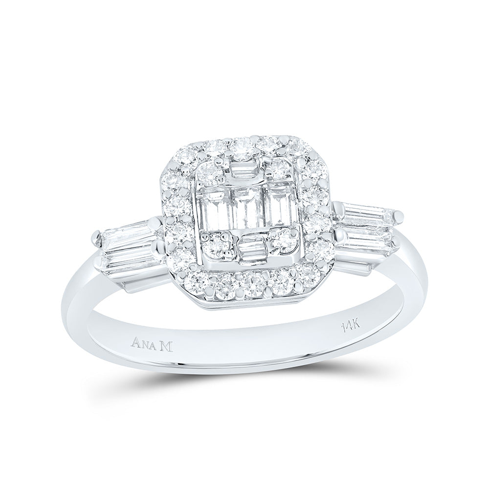 1/2CTW-NAT DIA ANA M FASHION RING Daisy Joyeria