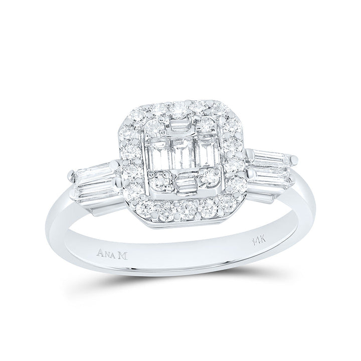 1/2CTW-NAT DIA ANA M FASHION RING Daisy Joyeria