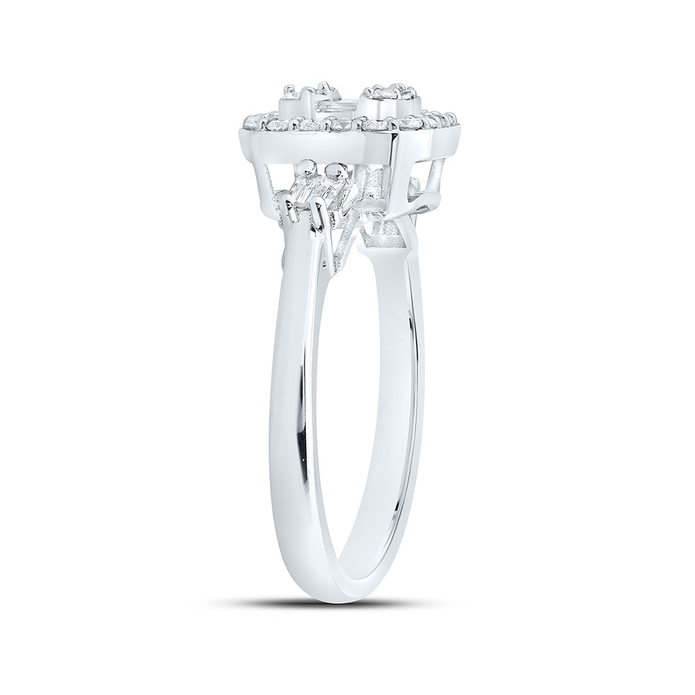 1/2CTW-NAT DIA ANA M FASHION RING Daisy Joyeria