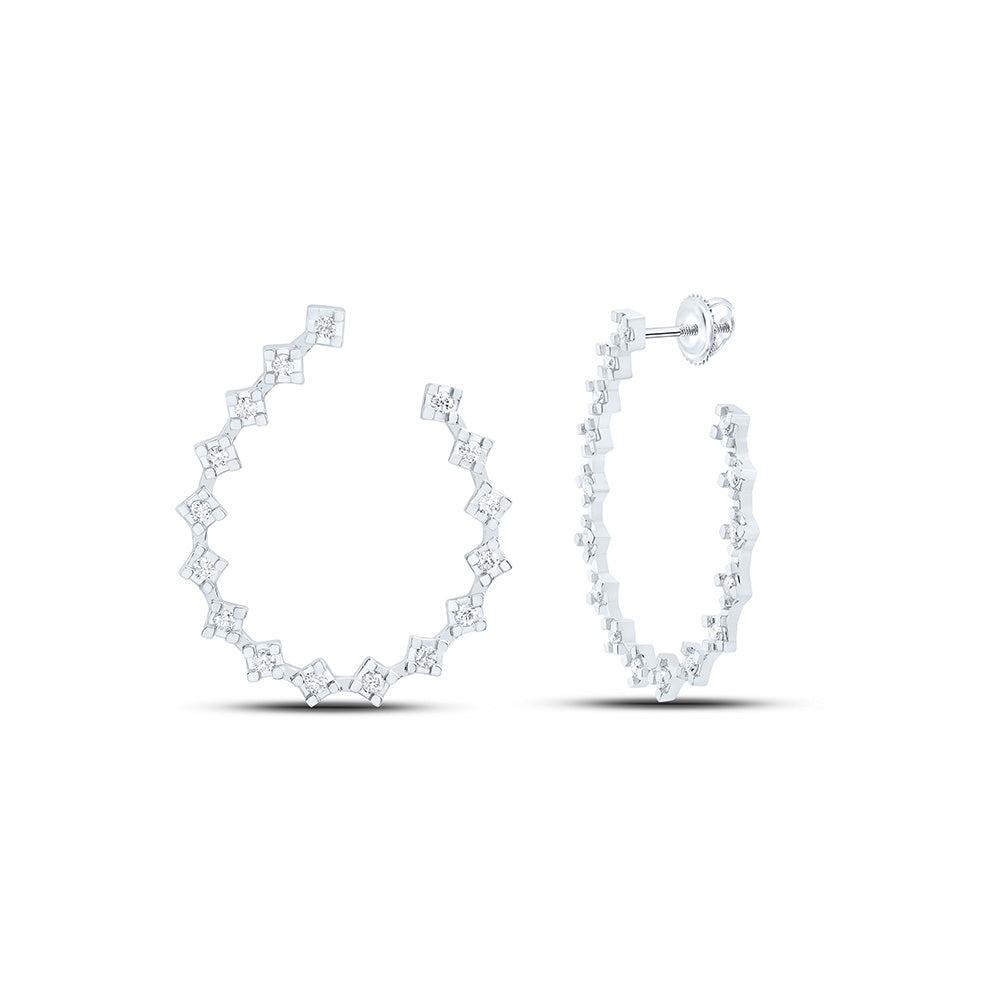 5/8CTW-NAT DIA ANA M FASHION EARRING Daisy Joyeria