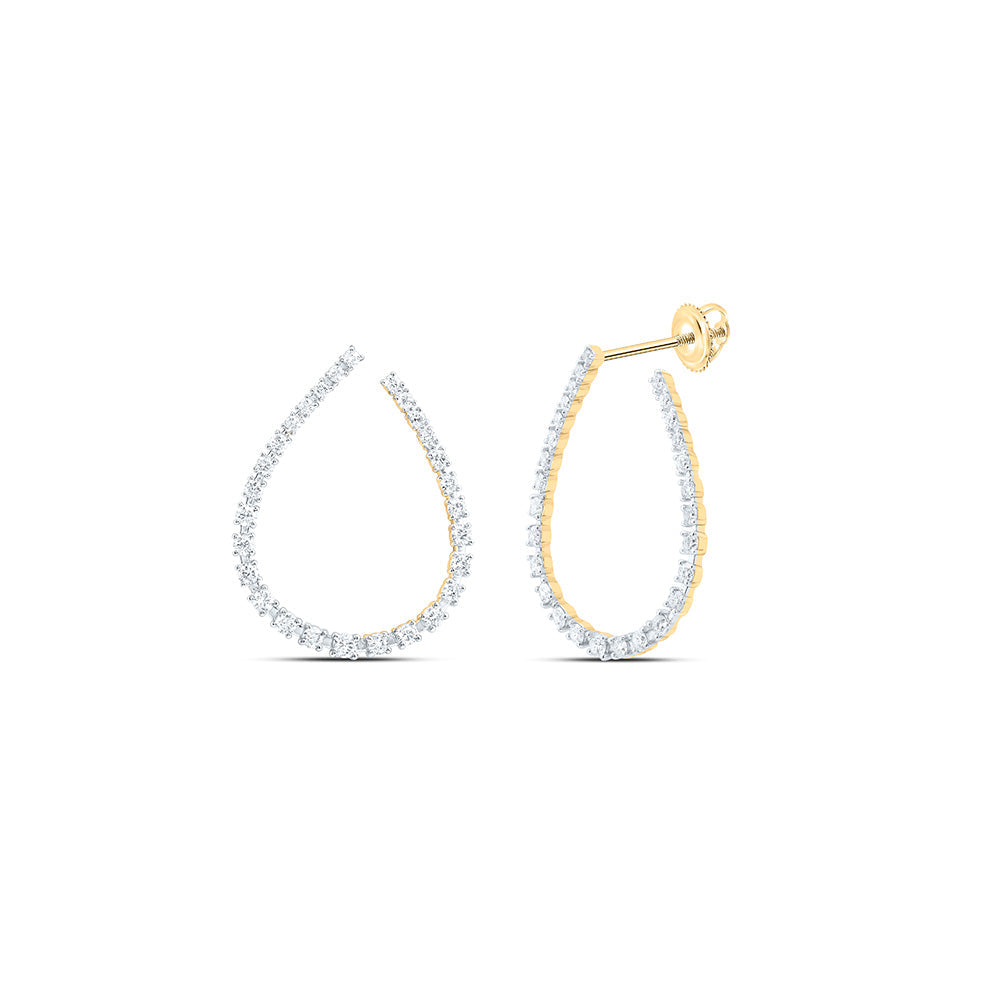 1 1/3CTW-NAT DIA ANA M FASHION EARRING Daisy Joyeria