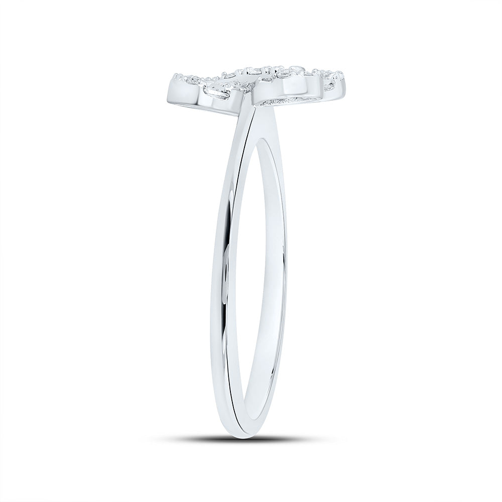 1/3CTW-NAT DIA ANA M FASHION BUTTERFLY RING Daisy Joyeria