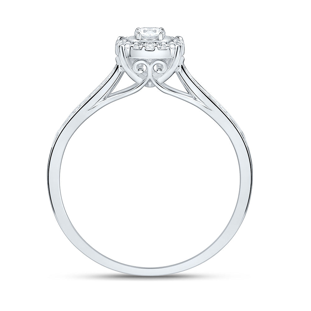 3/8CTW-NAT DIA ANA M FASHION ROUND RING Daisy Joyeria