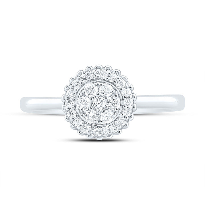 1/4CTW-NAT DIA ANA M FASHION ROUND RING Daisy Joyeria