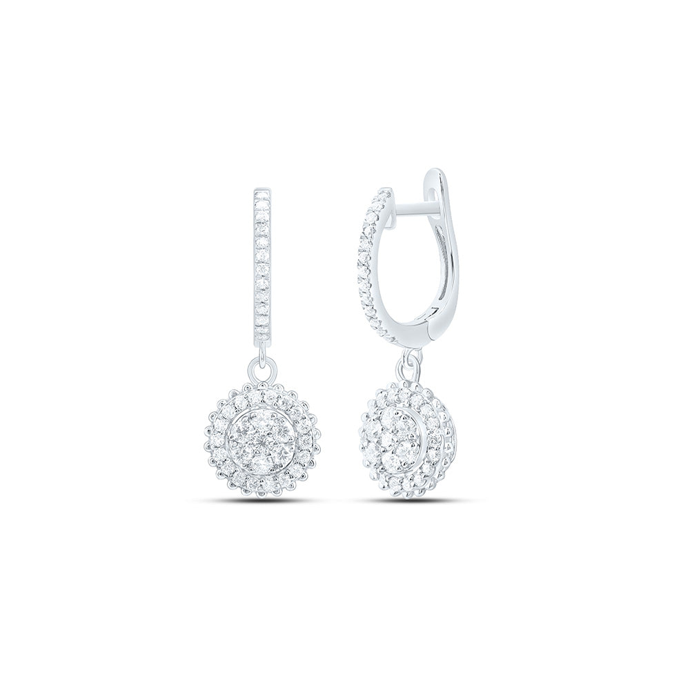 5/8CTW-NAT DIA ANA M FASHION DANGLING EARRING Daisy Joyeria