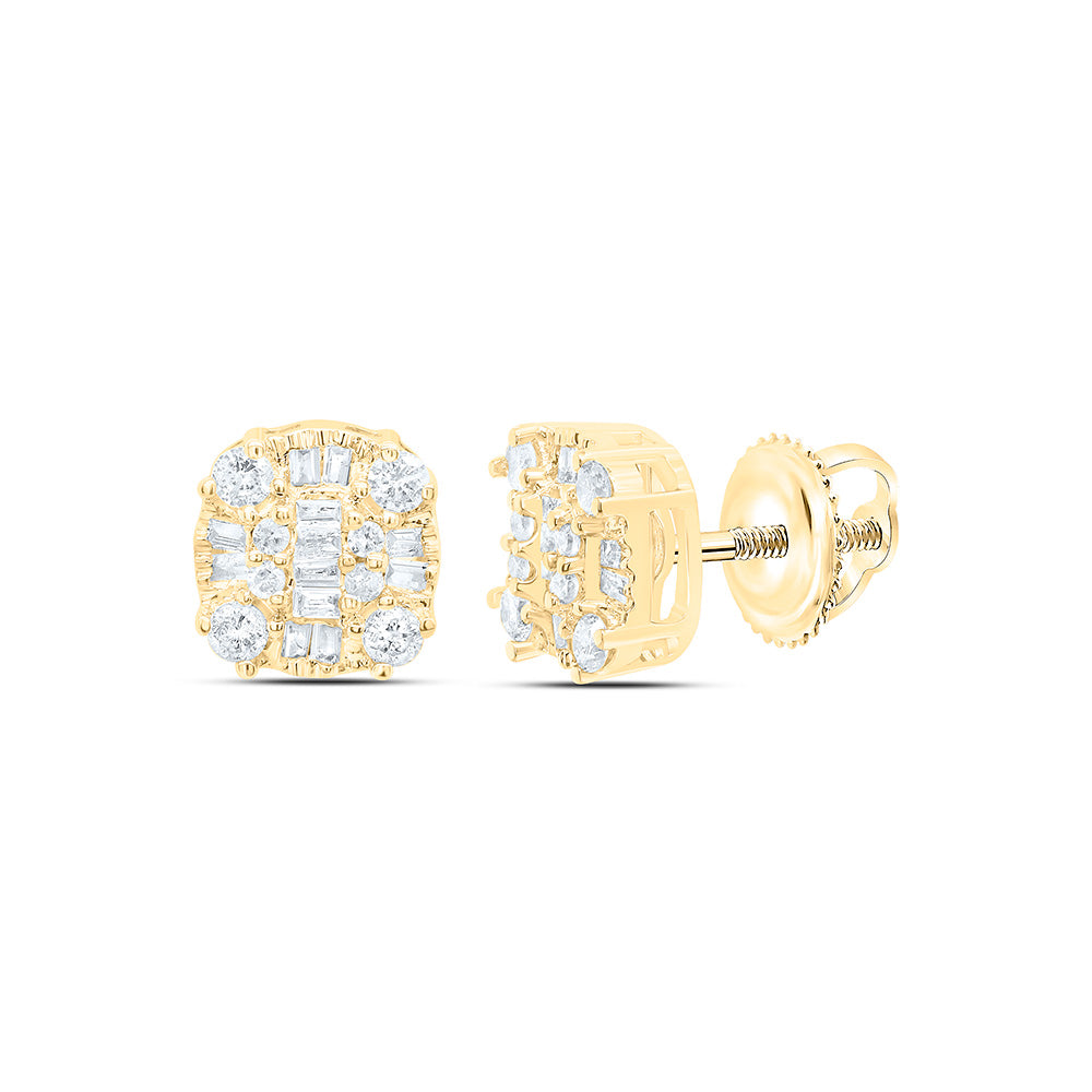 1/4CTW-NAT DIA P1N GIFT EARRING Daisy Joyeria