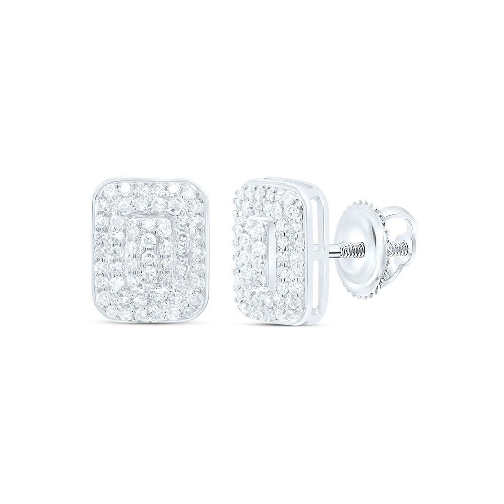 1/3CTW-NAT DIA NK FASHION EMERALD EARRING Daisy Joyeria