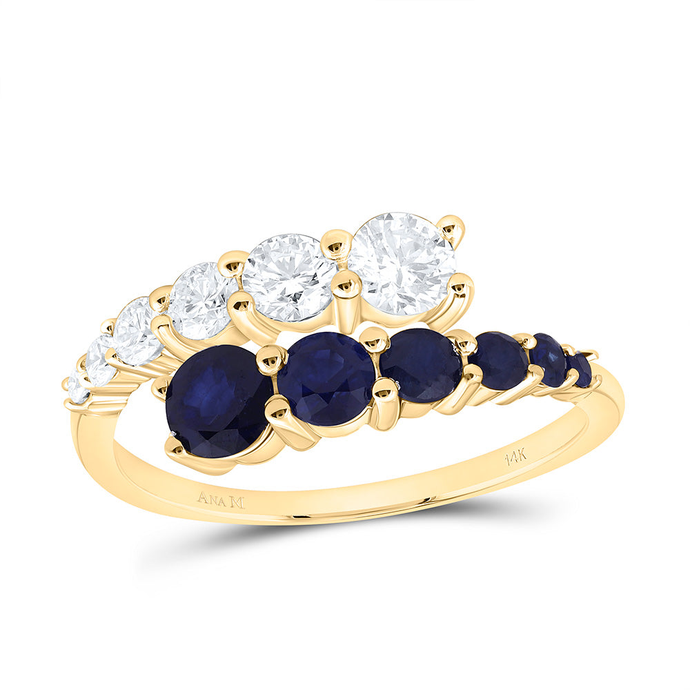 5/8CTW-NAT DIA ANA M 7/8CT-RD-BS NAT GEM RING Daisy Joyeria