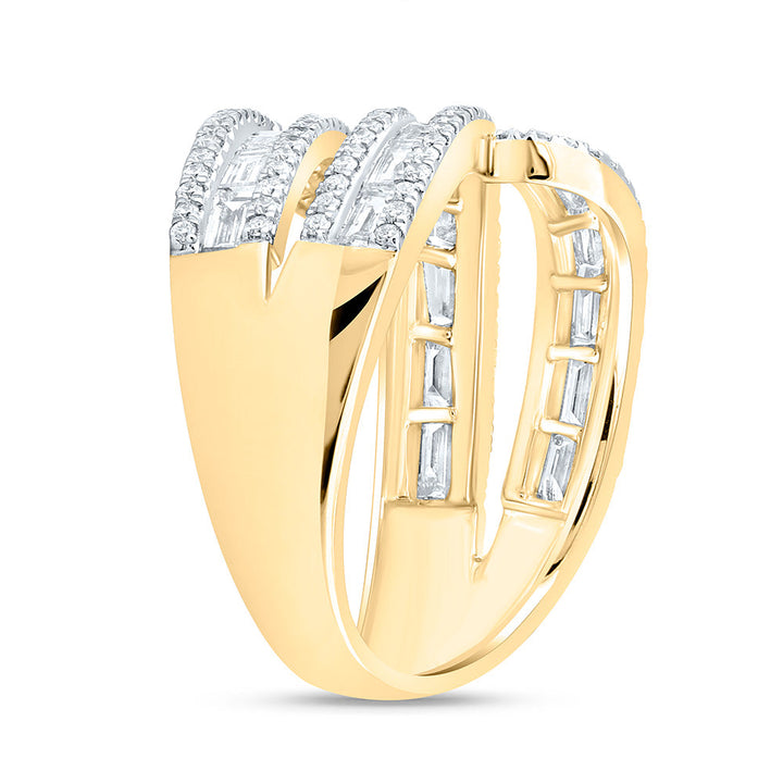 1 1/5CTW-NAT DIA ANA M FASHION RING Daisy Joyeria