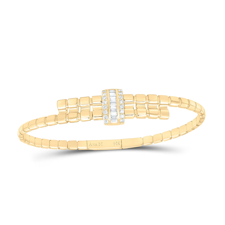 1/2CTW-NAT DIA ANA M FASHION BANGLE (65X55MM) Daisy Joyeria