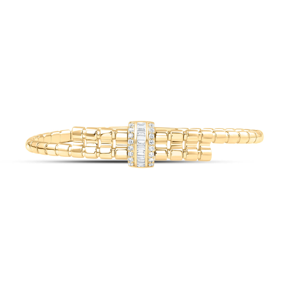 1/2CTW-NAT DIA ANA M FASHION BANGLE (65X55MM) Daisy Joyeria