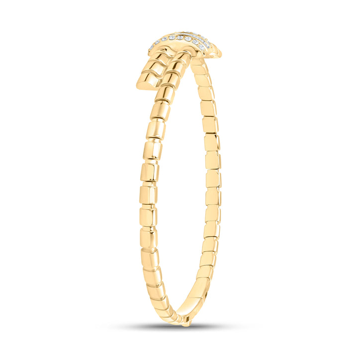 1/2CTW-NAT DIA ANA M FASHION BANGLE (65X55MM) Daisy Joyeria