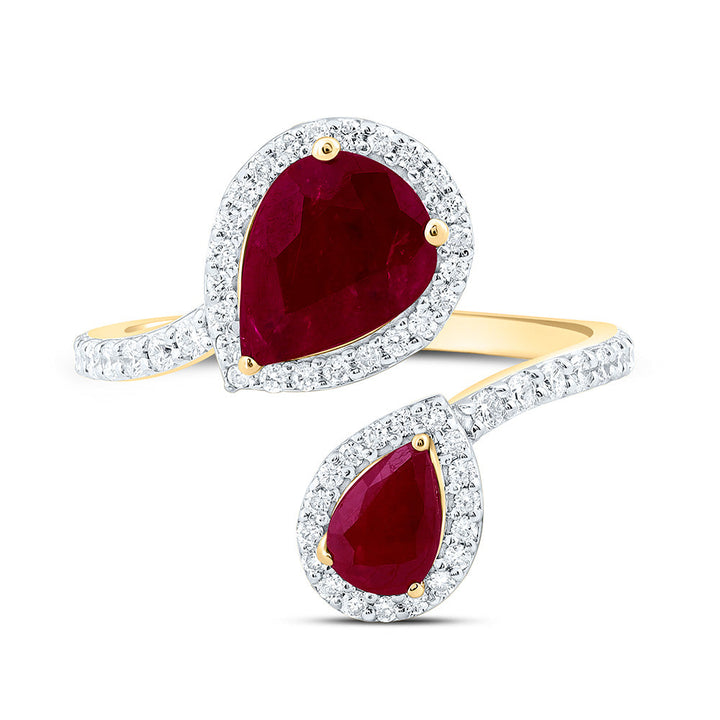 3/8CTW-NAT DIA ANA M 6X4MM, 8.5X6.5MM PS-RU NAT GEM FASHION RING Daisy Joyeria