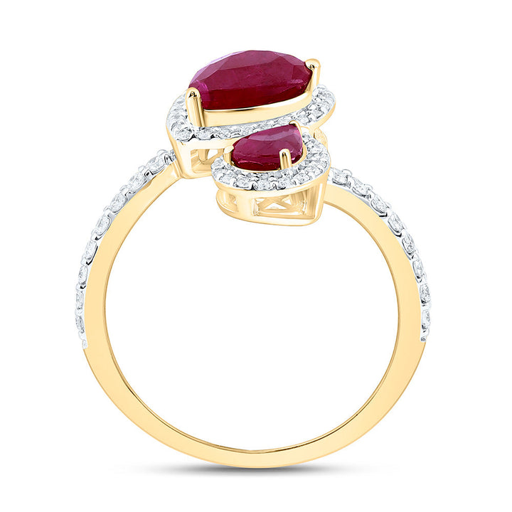 3/8CTW-NAT DIA ANA M 6X4MM, 8.5X6.5MM PS-RU NAT GEM FASHION RING Daisy Joyeria