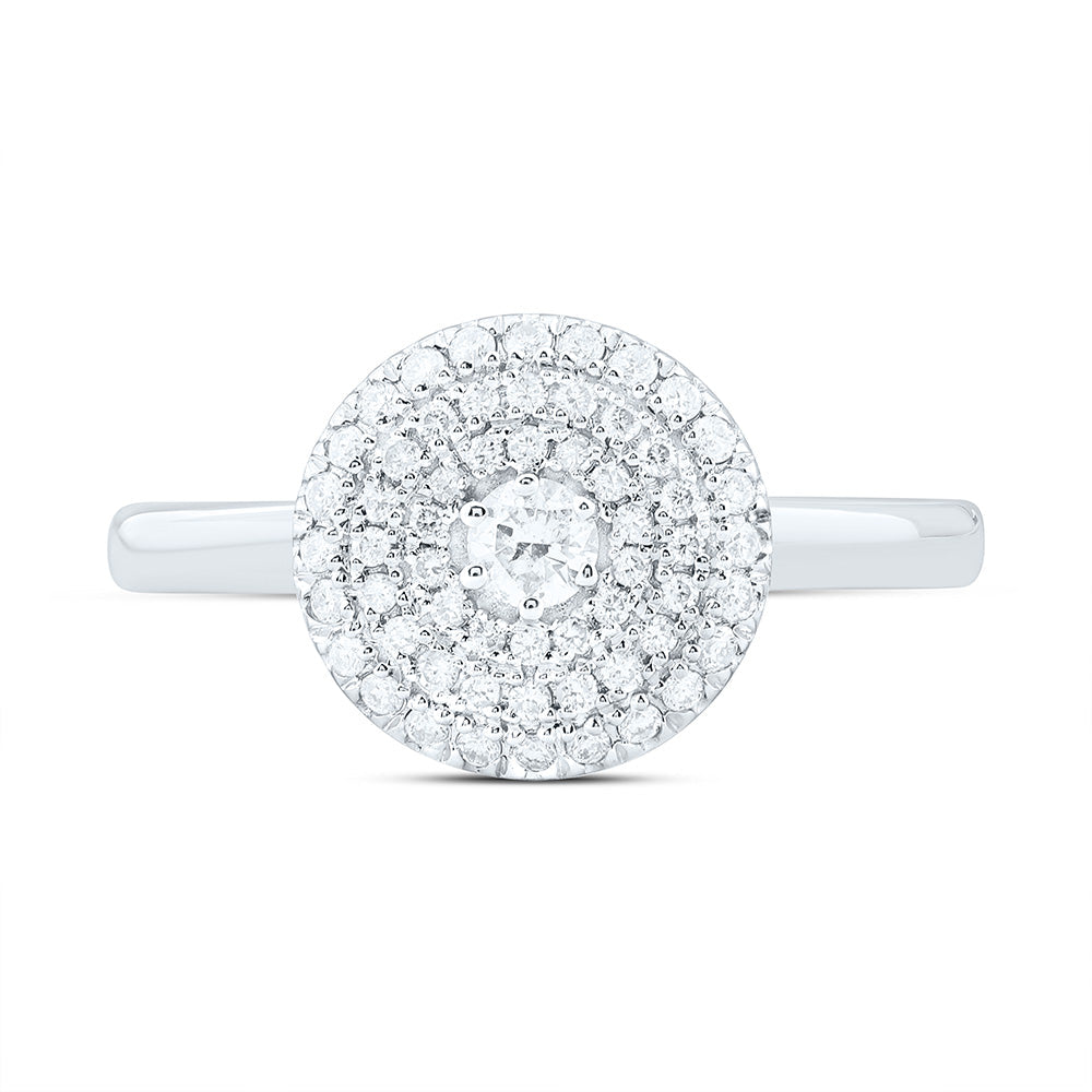 1/3CTW-NAT DIA CN FASHION ROUND RING Daisy Joyeria