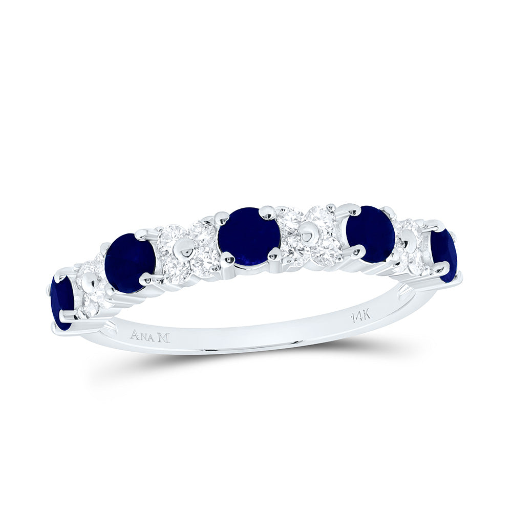 1/3CTW-NAT DIA ANA M 7/8CT RD-BS, NAT GEM RING Daisy Joyeria
