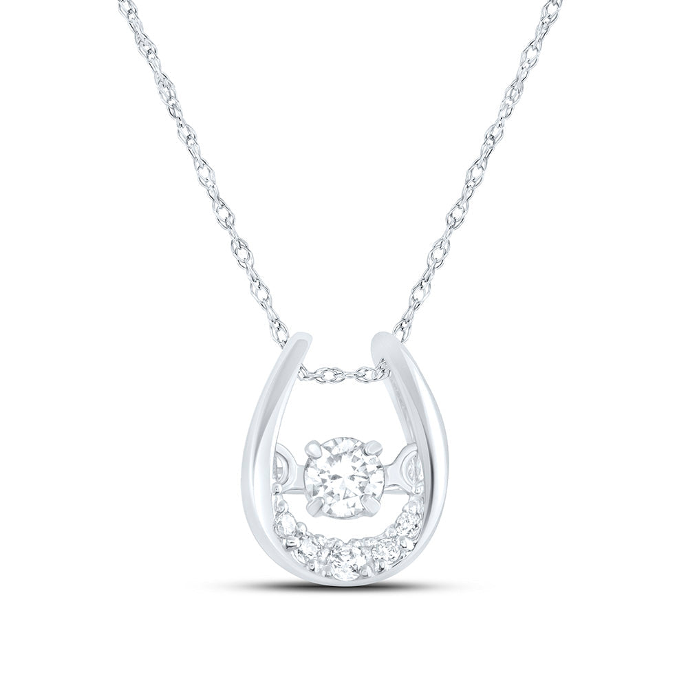 1/10 CTW-NAT DIA CN TWINKLE FASHION PENDANT Daisy Joyeria