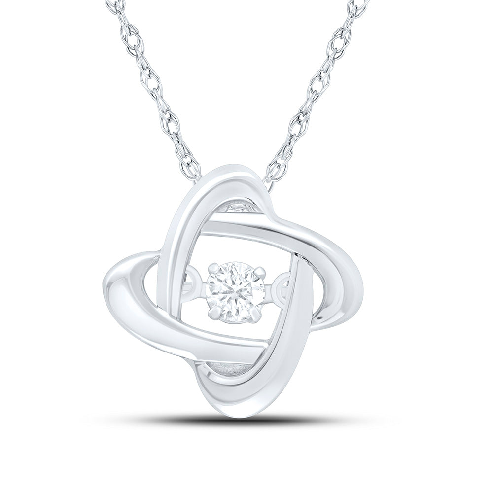 1/12CTW-NAT DIA CN  TWINKLE FASHION PENDANT Daisy Joyeria