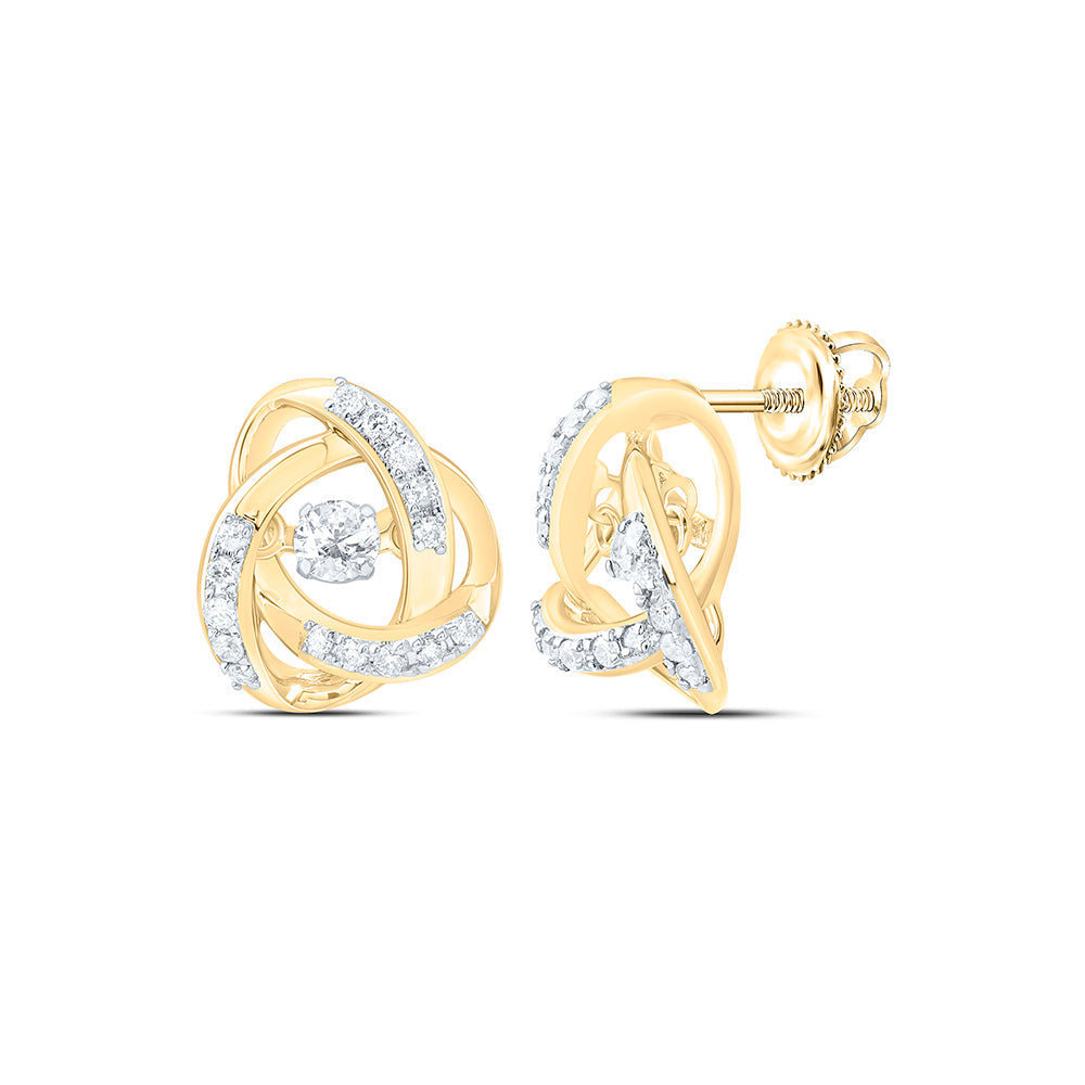 1/4CTW-NAT DIA CN TWINKLE FASHION EARRING Daisy Joyeria