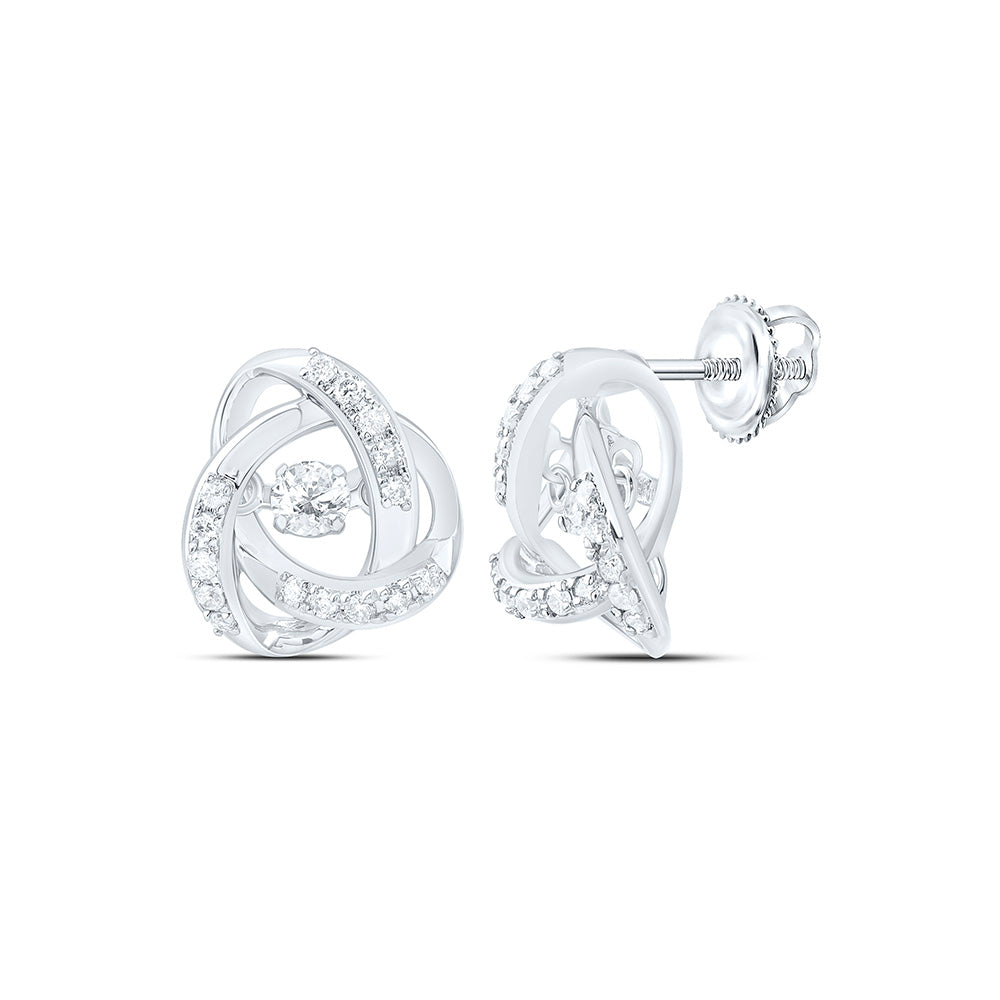 1/4CTW-NAT DIA CN TWINKLE FASHION EARRING Daisy Joyeria