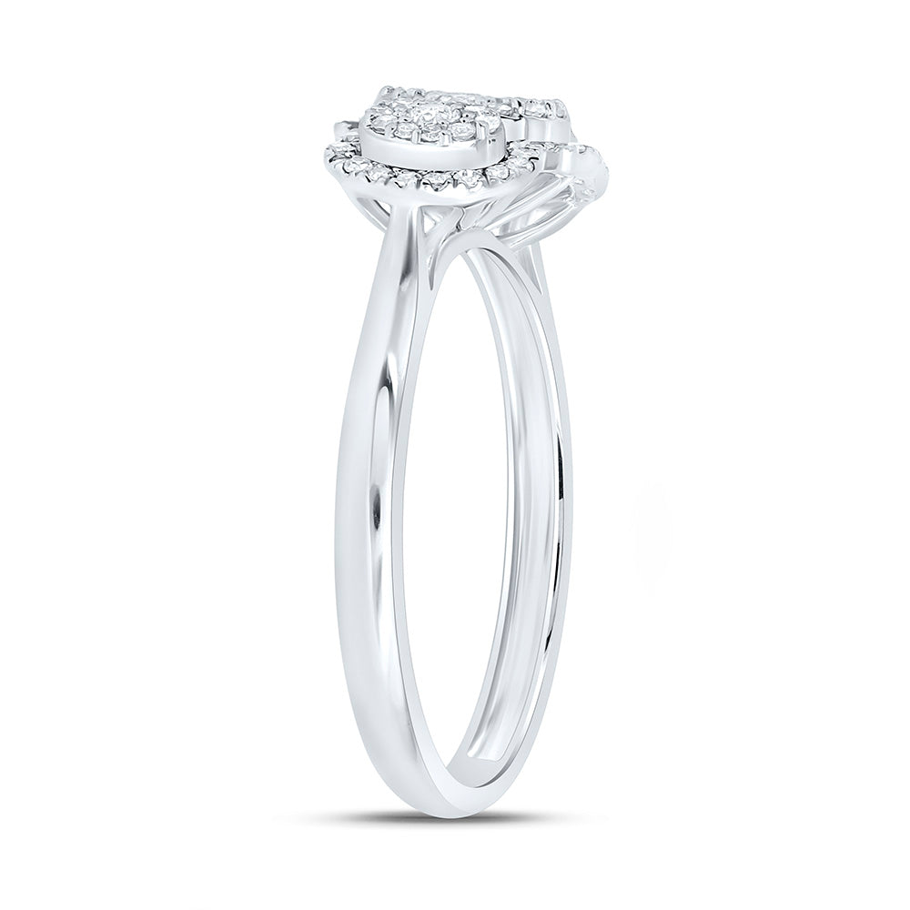 3/8CTW-NAT DIA NK FASHION RING Daisy Joyeria