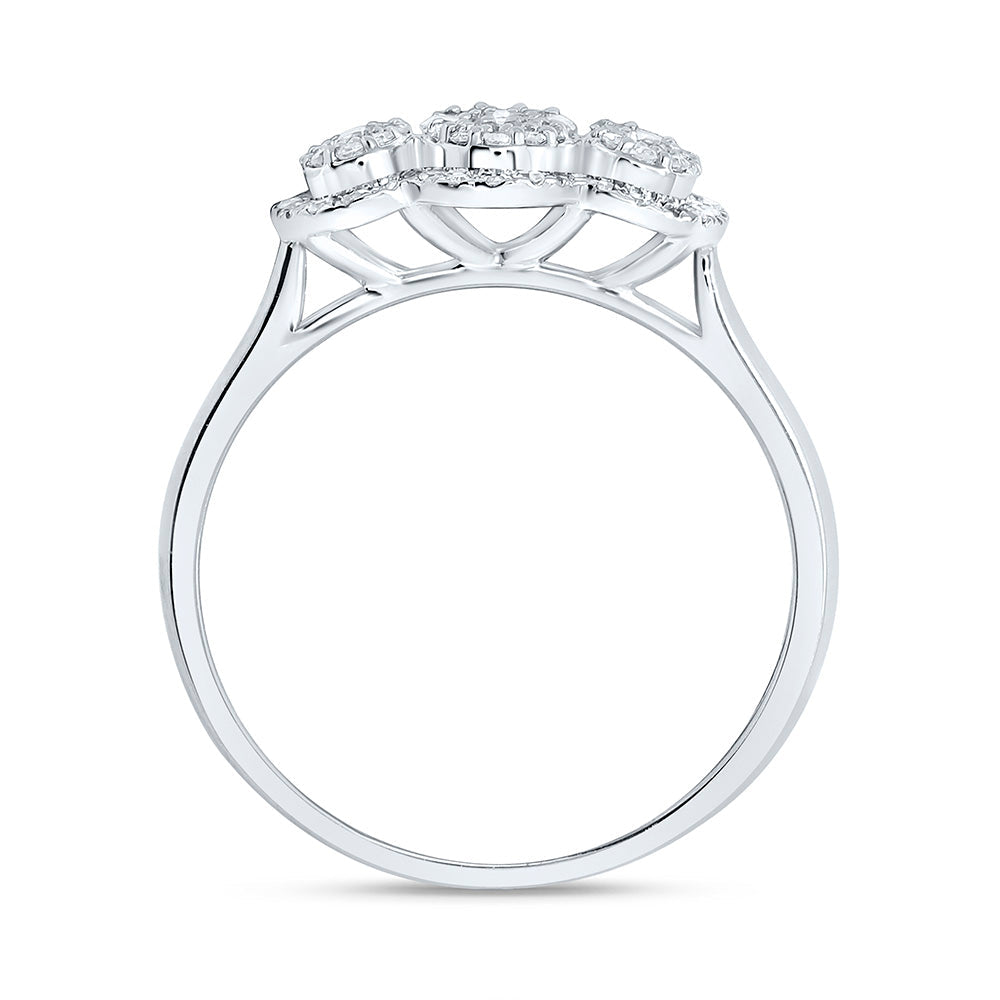 3/8CTW-NAT DIA NK FASHION RING Daisy Joyeria
