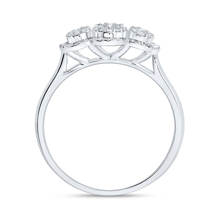 3/8CTW-NAT DIA NK FASHION RING Daisy Joyeria
