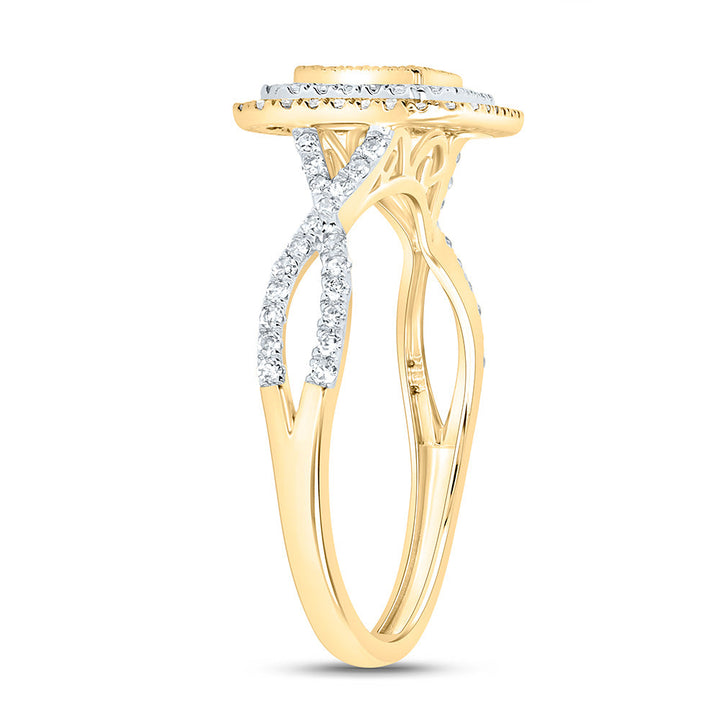 1/2CTW-NAT DIA NK FASHION RING Daisy Joyeria