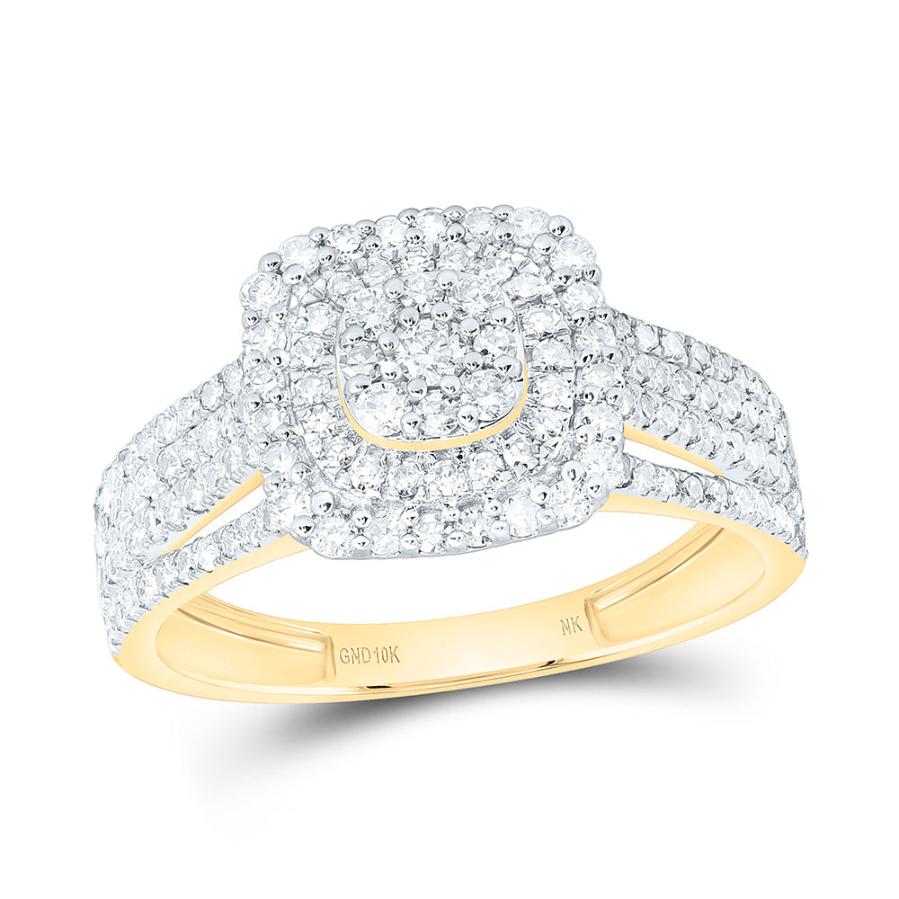 3/4CTW-NAT DIA NK FASHION RING Daisy Joyeria