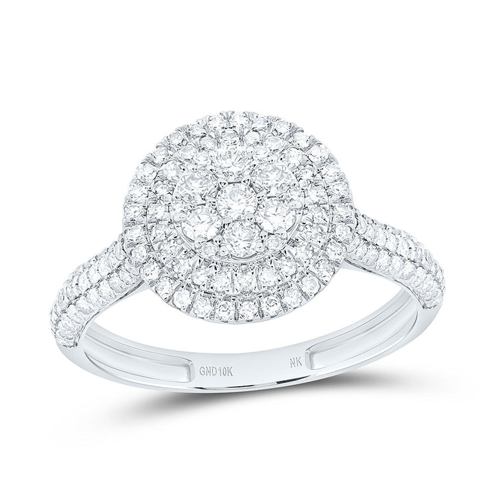 5/8CTW-NAT DIA NK FASHION ROUND RING Daisy Joyeria