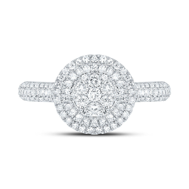 5/8CTW-NAT DIA NK FASHION ROUND RING Daisy Joyeria