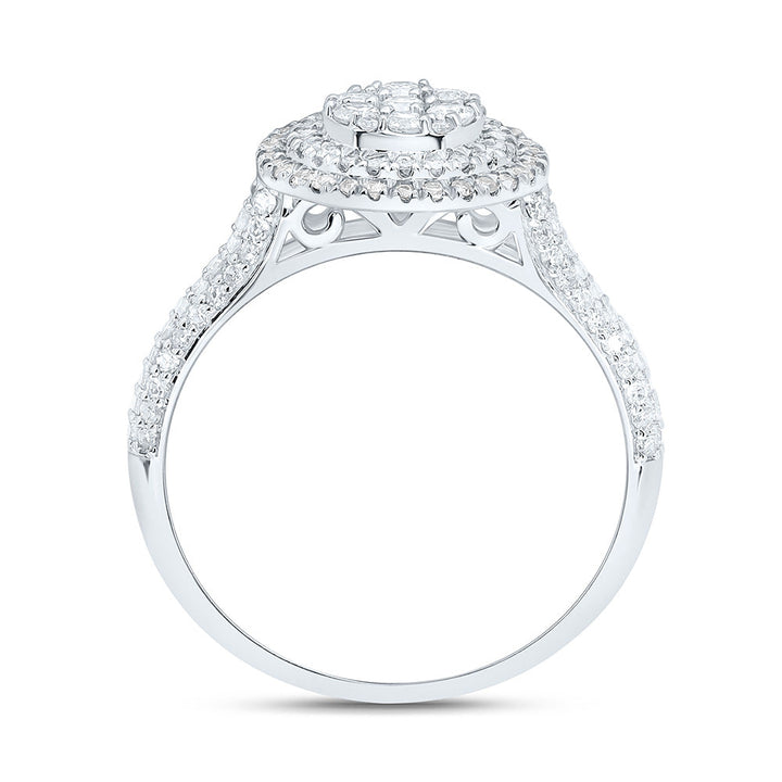 5/8CTW-NAT DIA NK FASHION ROUND RING Daisy Joyeria