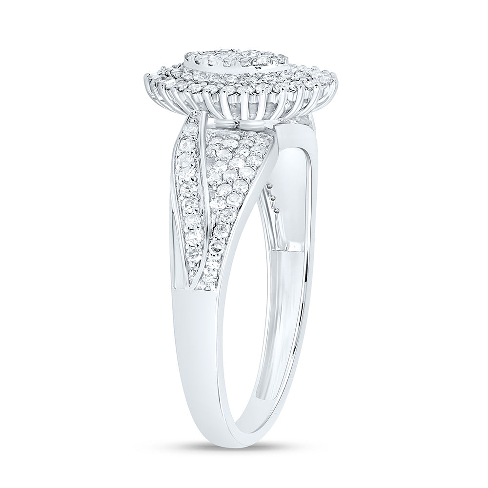 1/2CTW-NAT DIA NK FASHION MARQUISE RING Daisy Joyeria
