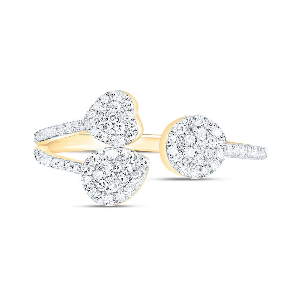 1/3CTW-NAT DIA NK FASHION RING Daisy Joyeria