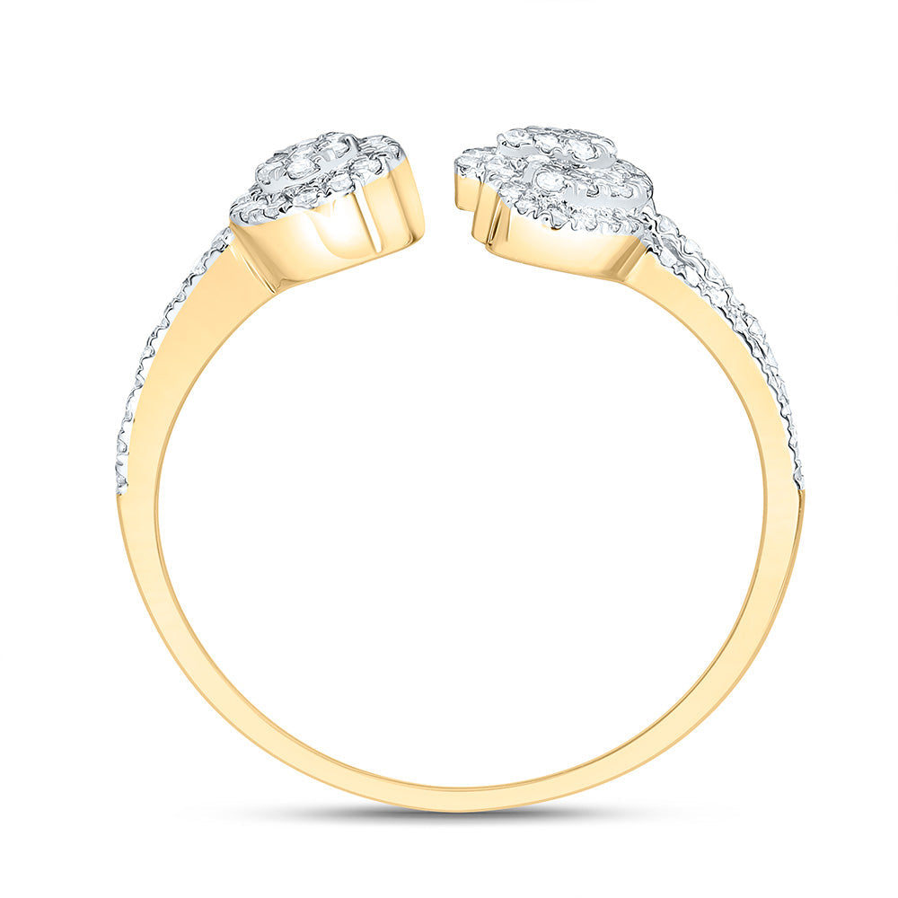 1/3CTW-NAT DIA NK FASHION RING Daisy Joyeria