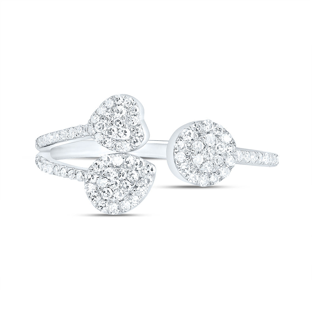 1/3CTW-NAT DIA NK FASHION RING Daisy Joyeria