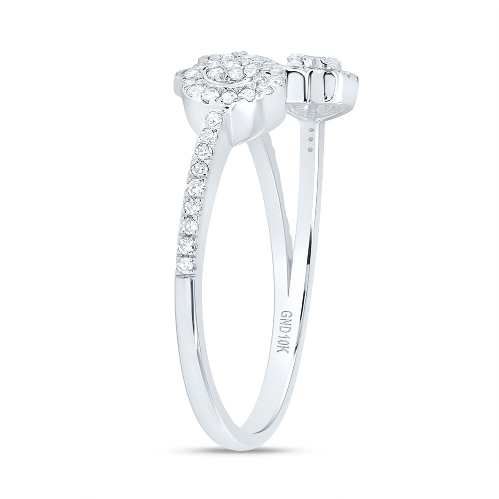 1/3CTW-NAT DIA NK FASHION RING Daisy Joyeria