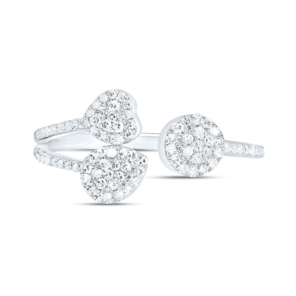 1/3CTW-NAT DIA NK FASHION RING Daisy Joyeria