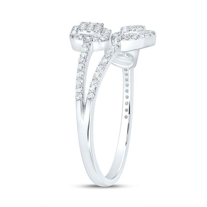 3/8CTW-NAT DIA NK FASHION RING Daisy Joyeria